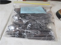 COLL OF STAINLESS SILVERWARE