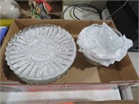 COLL OF GLASS PLATES & BOWLS