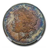 1884-CC Morgan Dollar MS-67 NGC CAC (Toning)