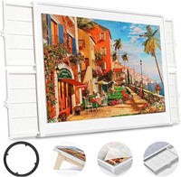 1500 Pieces Rotating Puzzle Board with Drawers and