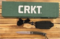 CRKT Biwa Fixed Blade Knife w/ Sheath