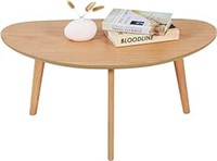 Firminana Small Oval Coffee Table Mid Century Mode