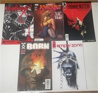 5 - Mixed Horror/Indie Comic Books