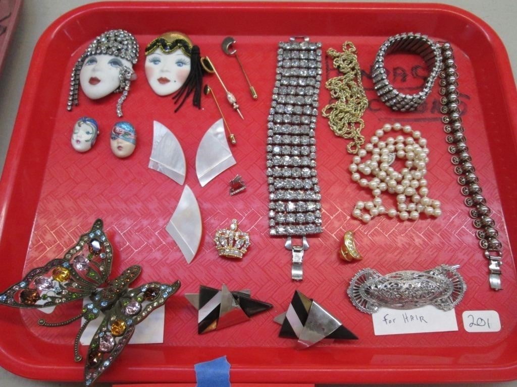 Assorted Costume Jewelry. Heidi Caus, Bracelets, .