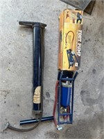 Foot Pump and Sears Hand Tire Pump