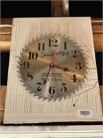 Sears Roebuck Saw Blade Shop Clock
