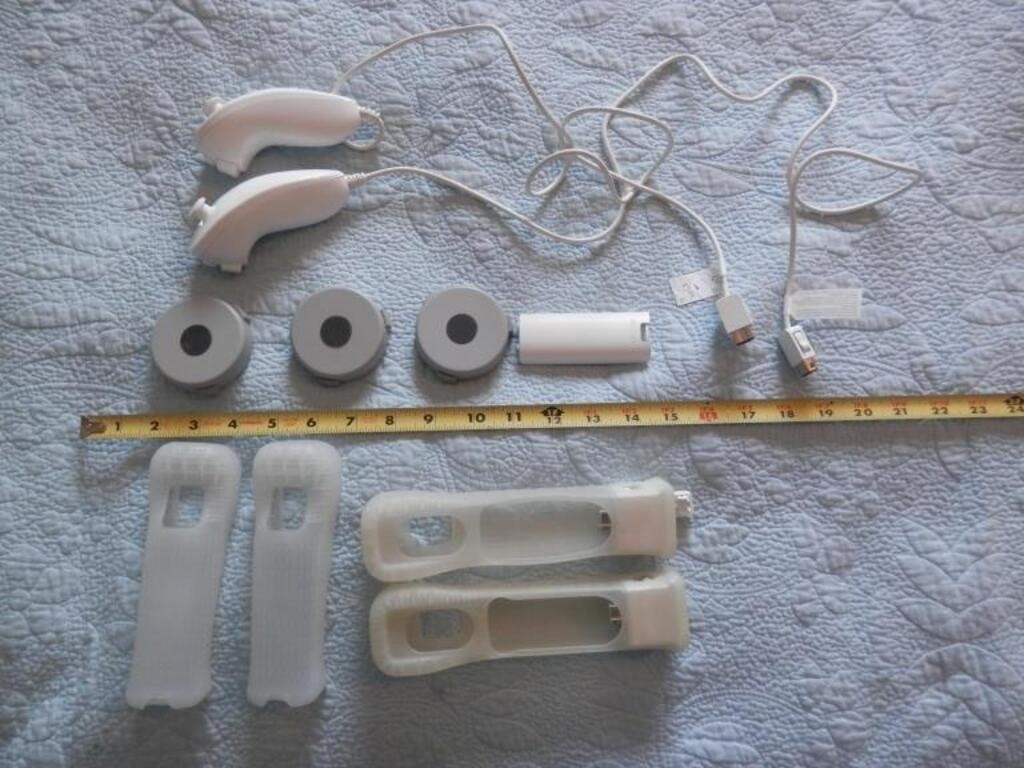 Nintendo Wii 2 Thumb Controllers & More