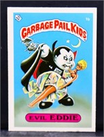 1985 Garbage Pail Kids 1B Evil Eddie card