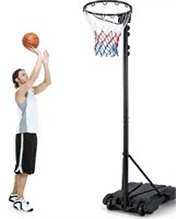 Retail$110 8.5-10ft Adjustable Basketball Hoop