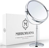 Mirrorvana Large 10X Magnifying Makeup Table Mirro