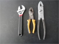 Tools 3pc Pliers Wrench
