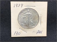 1939 Walking Liberty Half Dollar