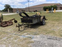 Off Road Trailer with wench, Pressure Washer and