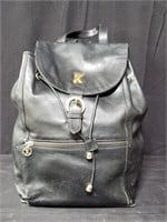 Leather backpack, marked Paloma Picasso (Italy)