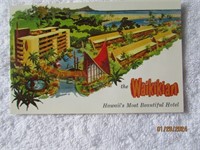 Postcard Scalloped Edge Hawaii Waikikian Beautiful