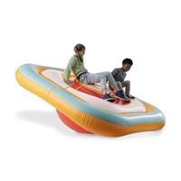 HearthSong Inflatable Bullseye Balance Platform,