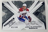 Juraj Slafkovsky Numbered Rookie Card - die cut