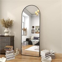 SEALED - BEAUTYPEAK Arched Mirror Full Length, 64"