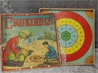 Crokinole Early 1900 Game