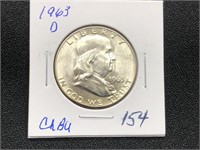 1963D Franklin Half Dollar