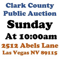 WELCOME TO OUR Sun. @10am ONLINE PUBLIC AUCTION
