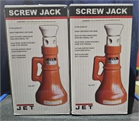 2 Screw Jacks 5 Ton