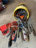 Bucket-o-Tools - Screwdrivers, Drill Bits, Etc.