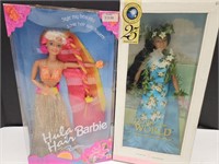 NIB Hula Hair Barbie & Dolls of the World