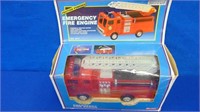 Vintage Fire Truck Toy ( Plastic )
