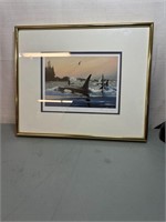 Painting Of Killer Whales