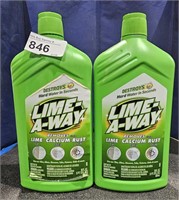 2 Bottles Lime-A-Way