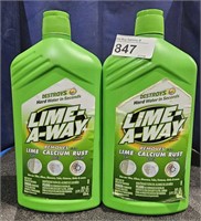 2 Bottles Lime-A-Way
