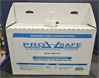 Pro Safe Disposable Lens Cleaning Station