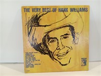 Vinyl LP  The Very Best of Hank Williams