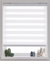 FOIRESOFT Cordless Custom Zebra Roller Shades and