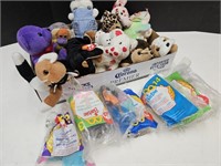 TY Beanie Baby Lot & Happy meal Toys