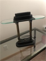 Glass Table Top Lamp
16”Tallx18”Wide
