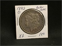 1892O Morgan Dollar