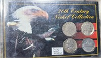 20th Century Nickel Collection - 4 Nickels