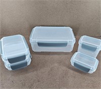 5pc. Locking Food Storage Containers