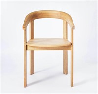 Terra Wood Curved Dining Chair - Studio McGee