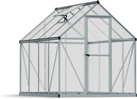 Palram Canopia Greenhouse 6' x 8' Silver