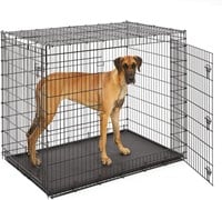 XXL Double Door Dog Crate for Large Breeds