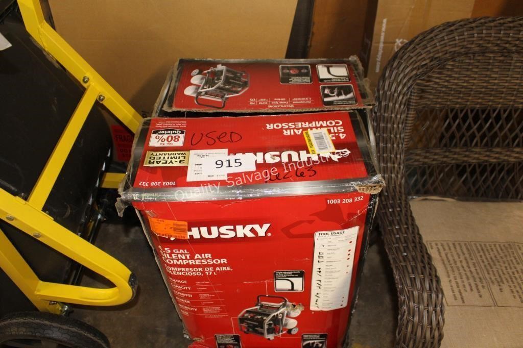 4.5G silent air compressor (used)