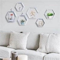 USED - Hexagonal Shelves for Wall Decor Floating S