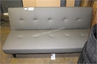 leather futon (lobby)