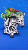 Zebra Planter ( Resin )