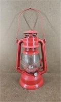 Vtg Flying Crane Red Kerosene Lantern