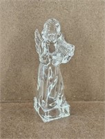 Mikasa Lead Crystal Angel w/ Harp Figurine
