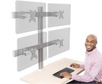 Stand Steady 4 Monitor Mount Desk Setup - Heavy-D